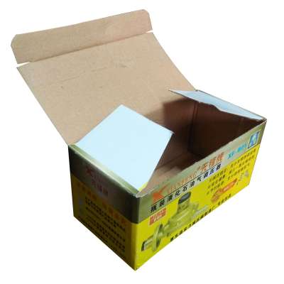 custom offset printing folding cardboard box packaging 3 layers recycled corrugated carton box