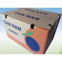 China corrugated fruit gift paper box,OEM printing brown kraft paper apple box wholesale LR3011