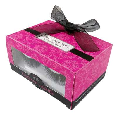 Fancy hair extensions packaging paper box